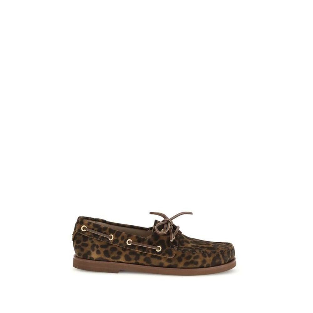 Gianvito Rossi Multicolor Calf Leather Bos Taurus Slip-On Women's Loafers